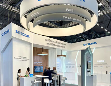 德国科隆宽带通信展ANGACOM2025 SERCOM展台